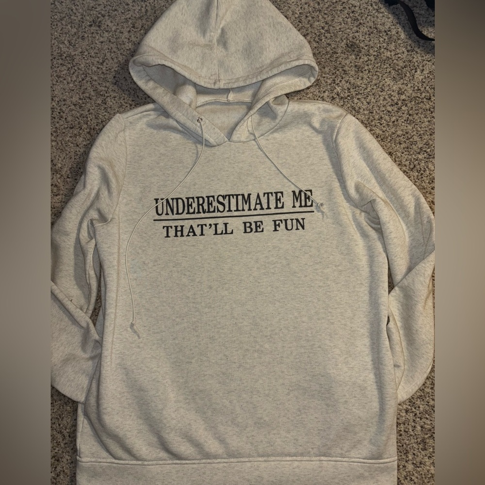 Women’s hoodie size, large. NWOT